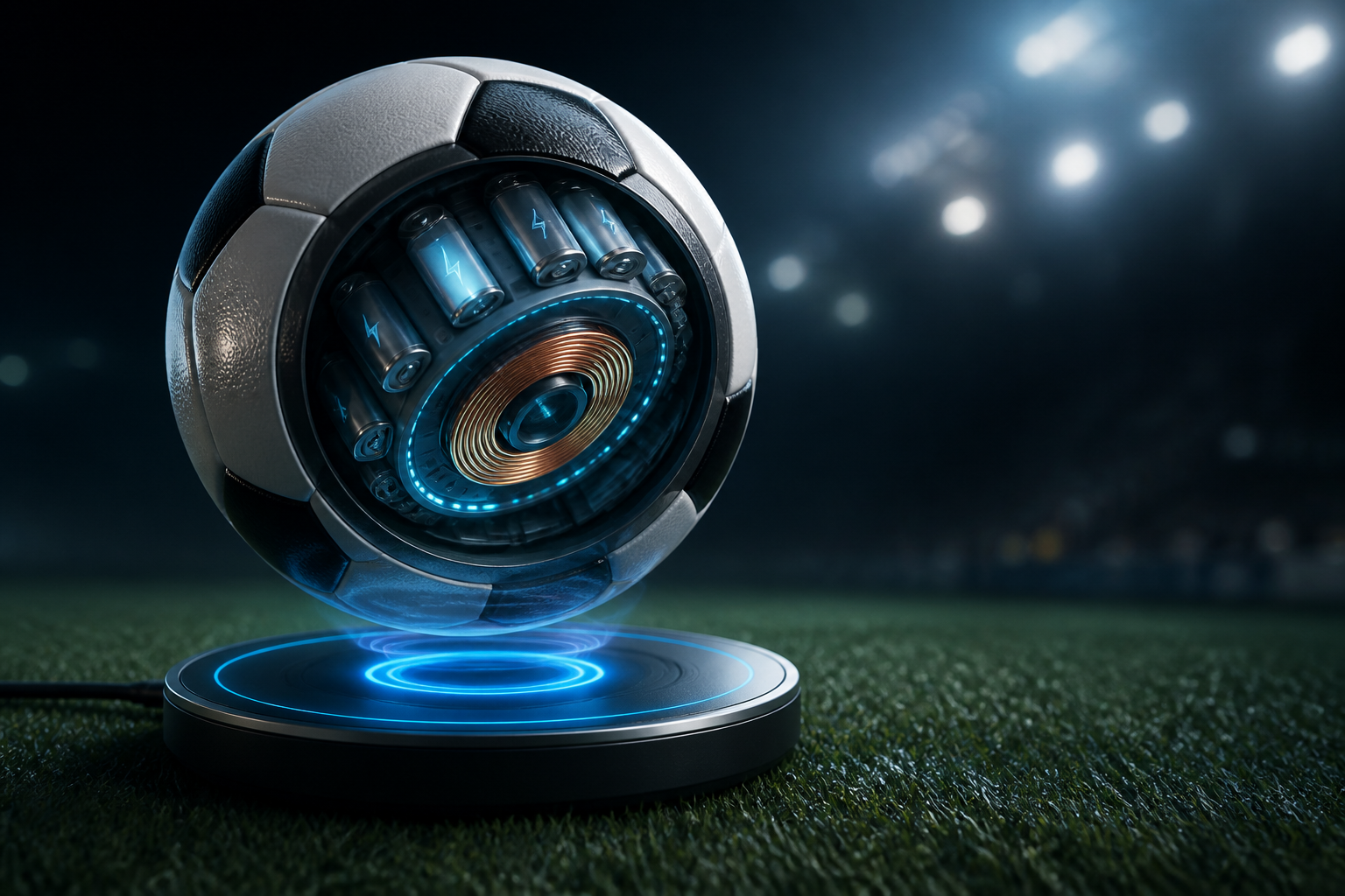 4. Induction Charging and Batteries in the soccer ball